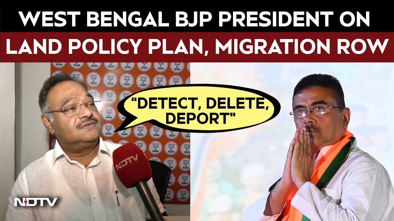 BJP’s “Detect–Delete–Deport” Claim In Bengal: Samik Bhattacharya On Land Policy Plan, Migration Row
