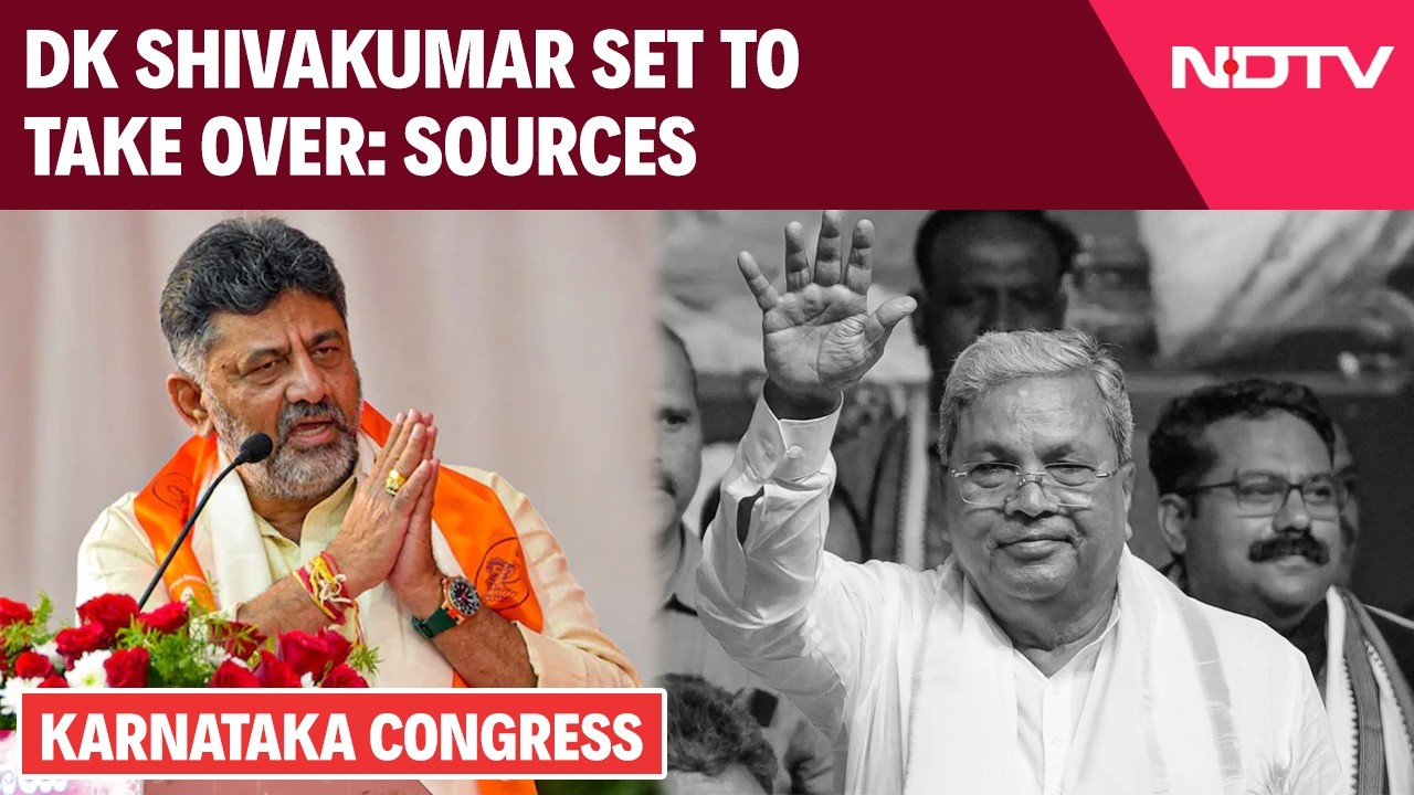Karnataka Leadership Tussle Ends, DK Shivakumar Set To Take Over: Sources