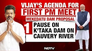 Tamil Nadu CM Vijay To Meet PM Modi In Delhi Today As Mekedatu Dam Row Heats Up
