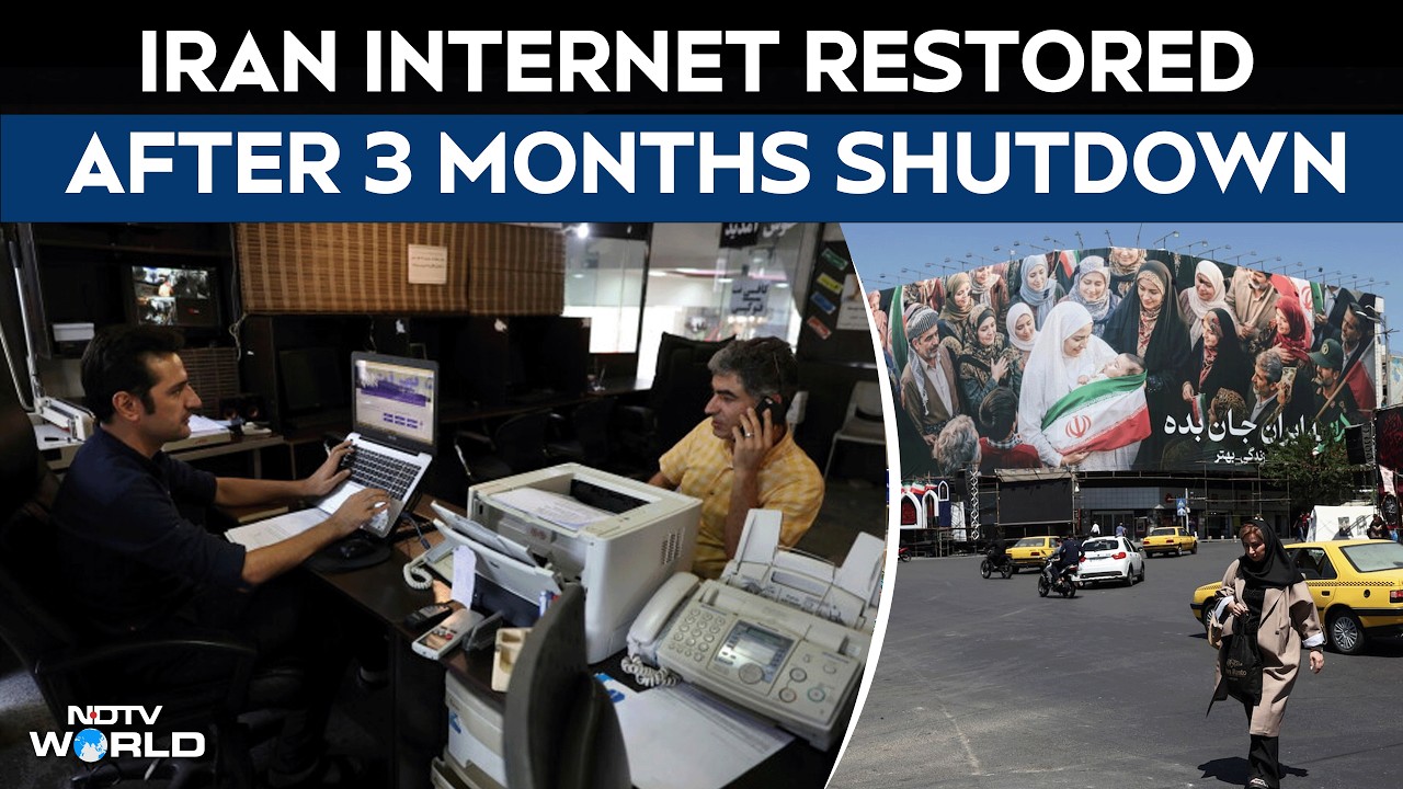 Iran War Updates | Tehran Residents Welcome Easing of Wartime Internet Shutdown