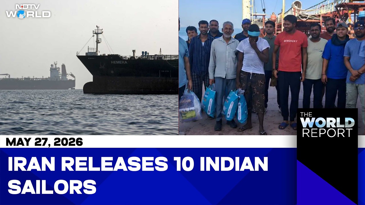 Iran News | Iran Releases 10 Indian Sailors Detained Since July 2025