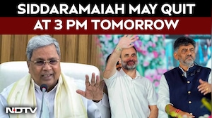 Karnataka News | Siddaramaiah May Quit At 3 pm Tomorrow, Undecided On National Role: Sources