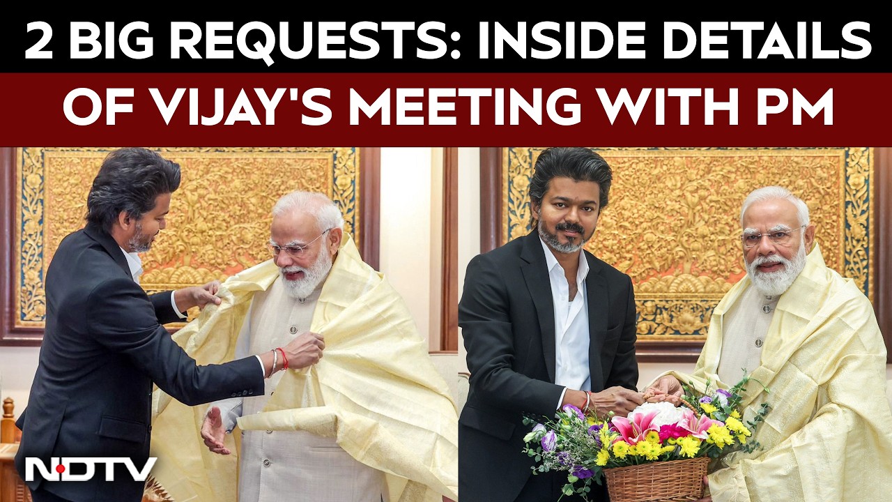 Vijay News | 2 Big Requests: Inside Details Of Vijay's 20-Minute Meeting With PM Modi