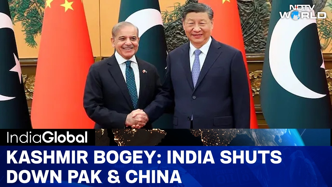 India's Scathing Response To Pak-China Statement On Kashmir
