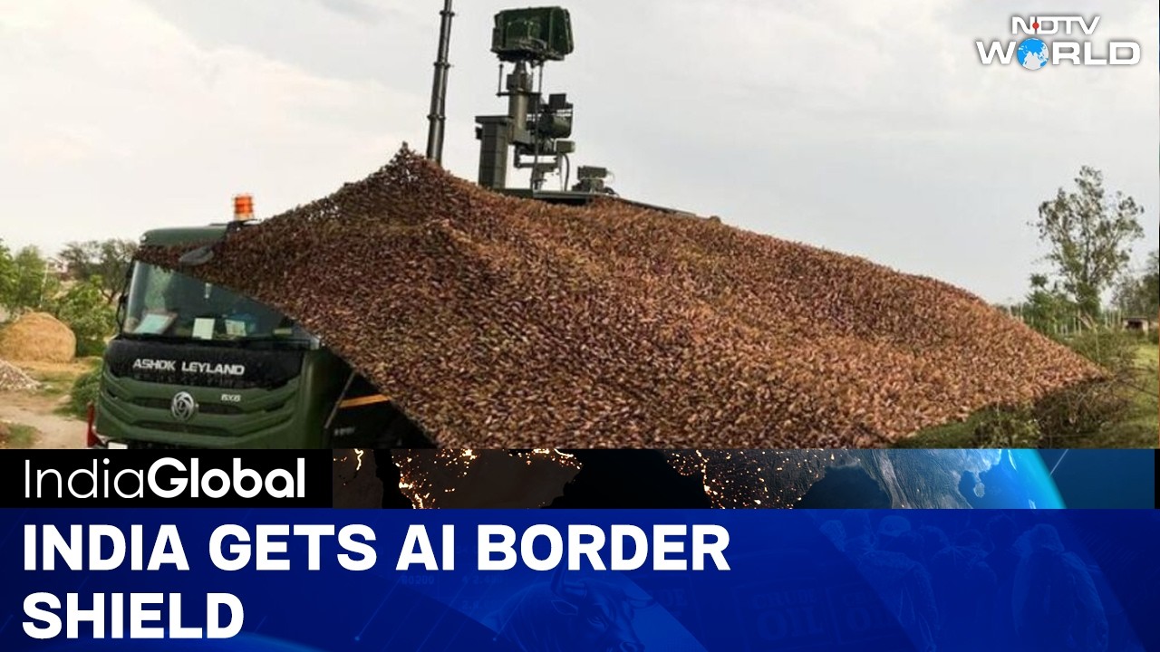 India's Borders Go High-Tech | India Gets First AI Anti-Drone Shield