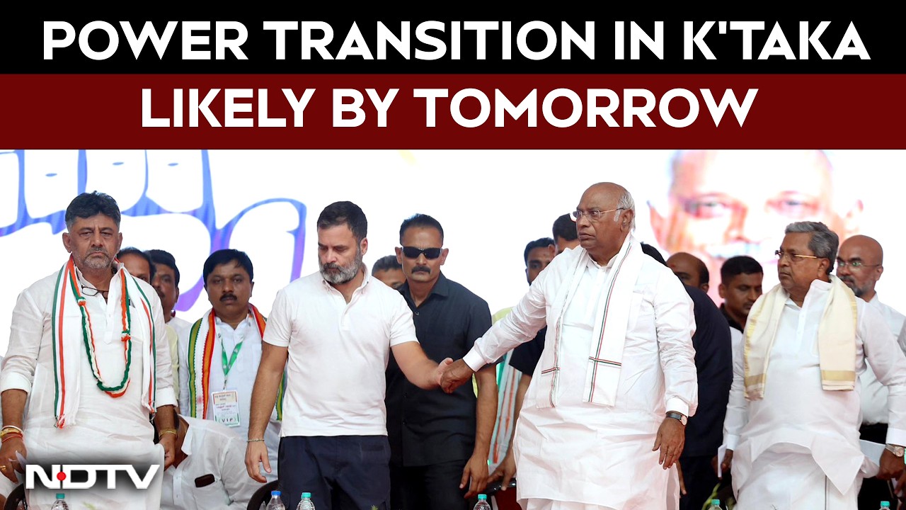 Karnataka News | Congress Nears Karnataka Transition; Siddaramaiah Likely to Quit Tomorrow