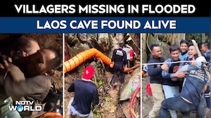 4-5 Villagers Missing In Flooded Laos Cave Rescued