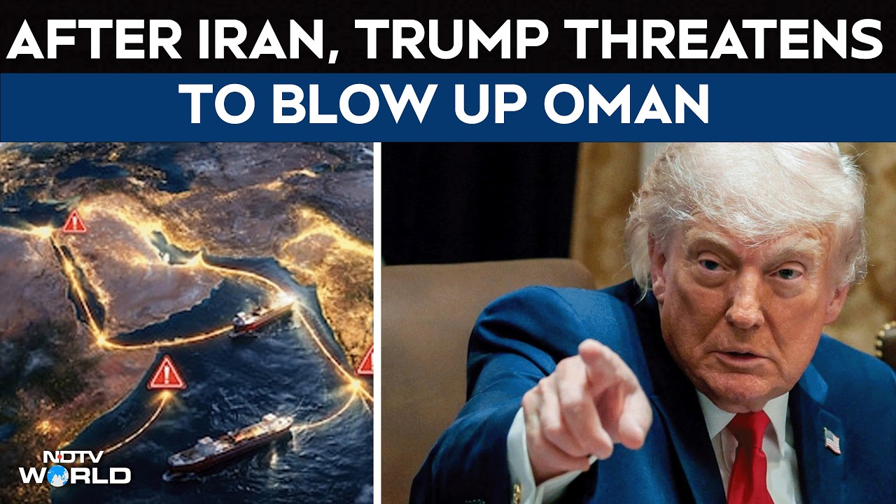 Iran War Latest Update | "Would Blow Them Up": Trump Threatens To Attack Oman Amid Hormuz Standoff