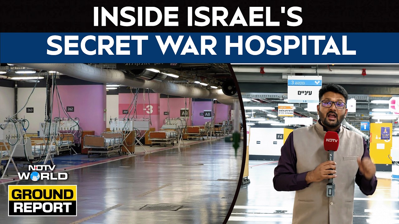Israel War | Inside The Underground Hospital Shielding Israel’s Northern Front
