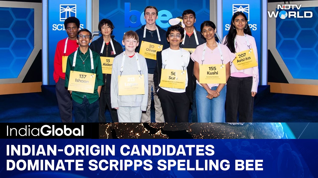 Scripps Spelling Bee: 5 Out Of 9 Finalists Are Of Indian-Origin