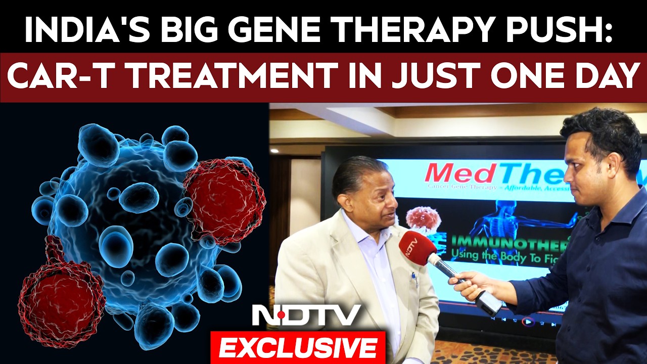 India&rsquo;s Big Gene Therapy Push: CAR-T Treatment In Just One Day