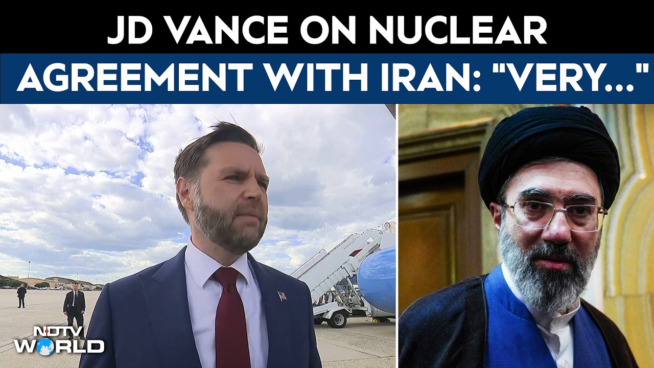 US Iran Peace Deal | JD Vance On Nuclear Agreement With Iran: &ldquo;We&rsquo;re Very Close&rdquo;