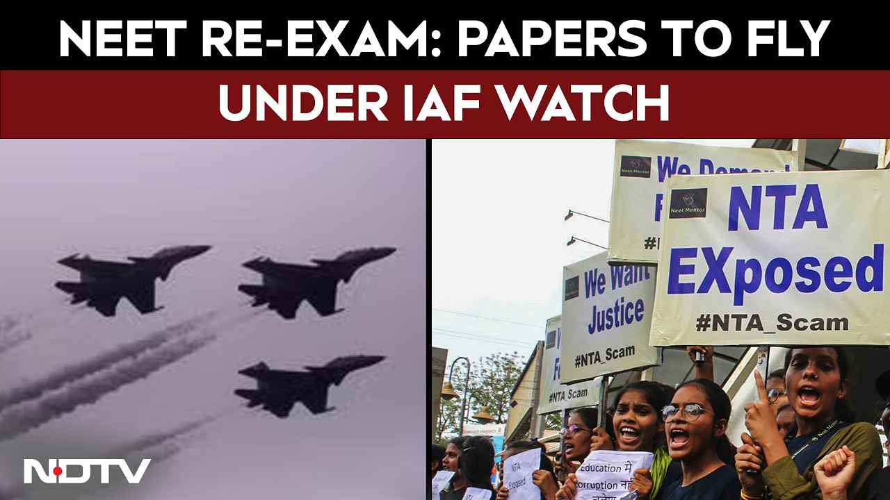 NEET Re-Exam News | NEET Re-Exam On 'War Footing': Air Force Option Under Consideration