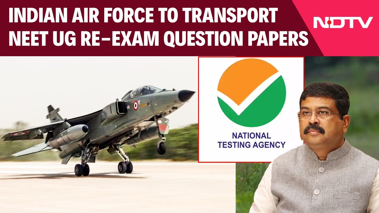 NEET UG 2026 Re Exam | IAF To Be Roped In For NEET Re-Exam Paper Transport, Says Dharmendra Pradhan