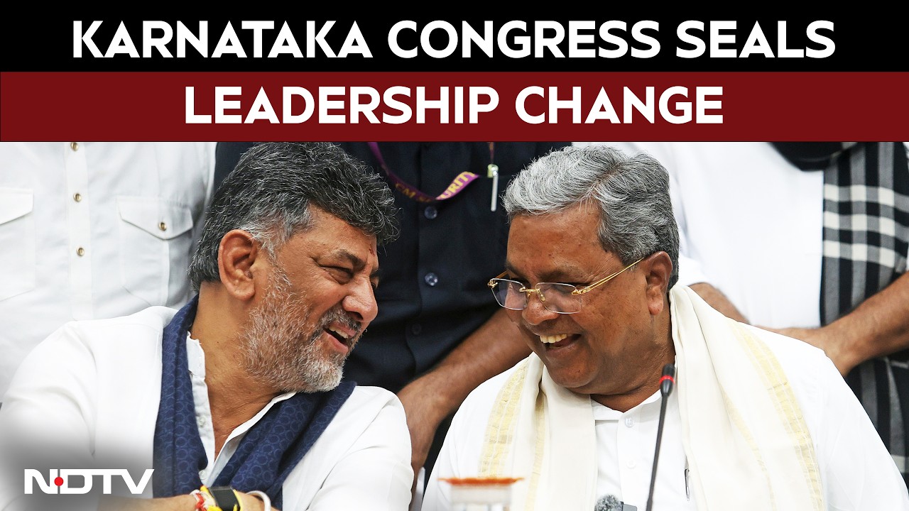 Karnataka New CM News | Hug, Handshake, Handover: Karnataka Congress Seals Leadership Transition