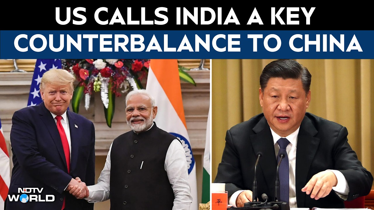 “Counterbalance To China”: US Envoy Signals Big Shift In India-US Relations