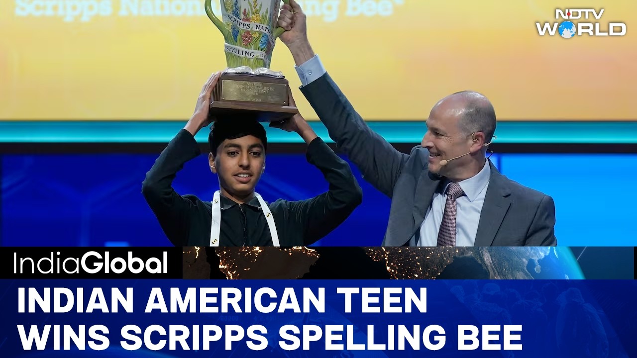14-Year-Old Shrey Parikh Stuns At Spelling Bee