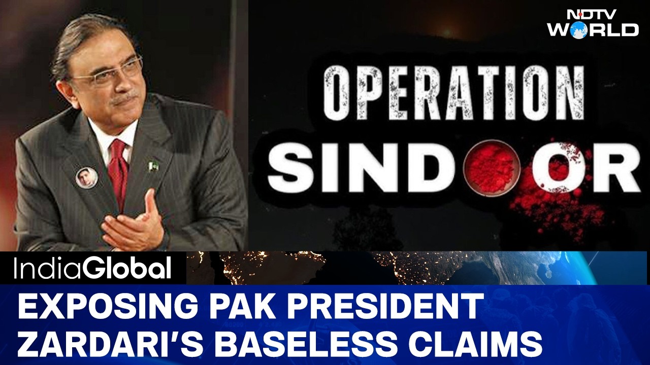 Exposing Pak President Zardari's Baseless Claims | Operation Sindoor | PM Modi