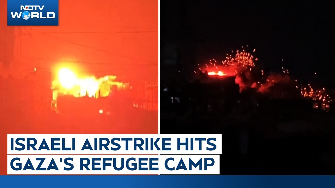 Israeli Airstrike Hits Gaza's Shati Refugee Camp After Residents Receive Warning