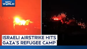 Israeli Airstrike Hits Gaza's Shati Refugee Camp After Residents Receive Warning
