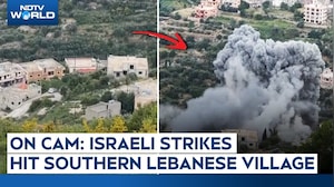On Cam: Israeli Strikes Hit Southern Lebanese Village