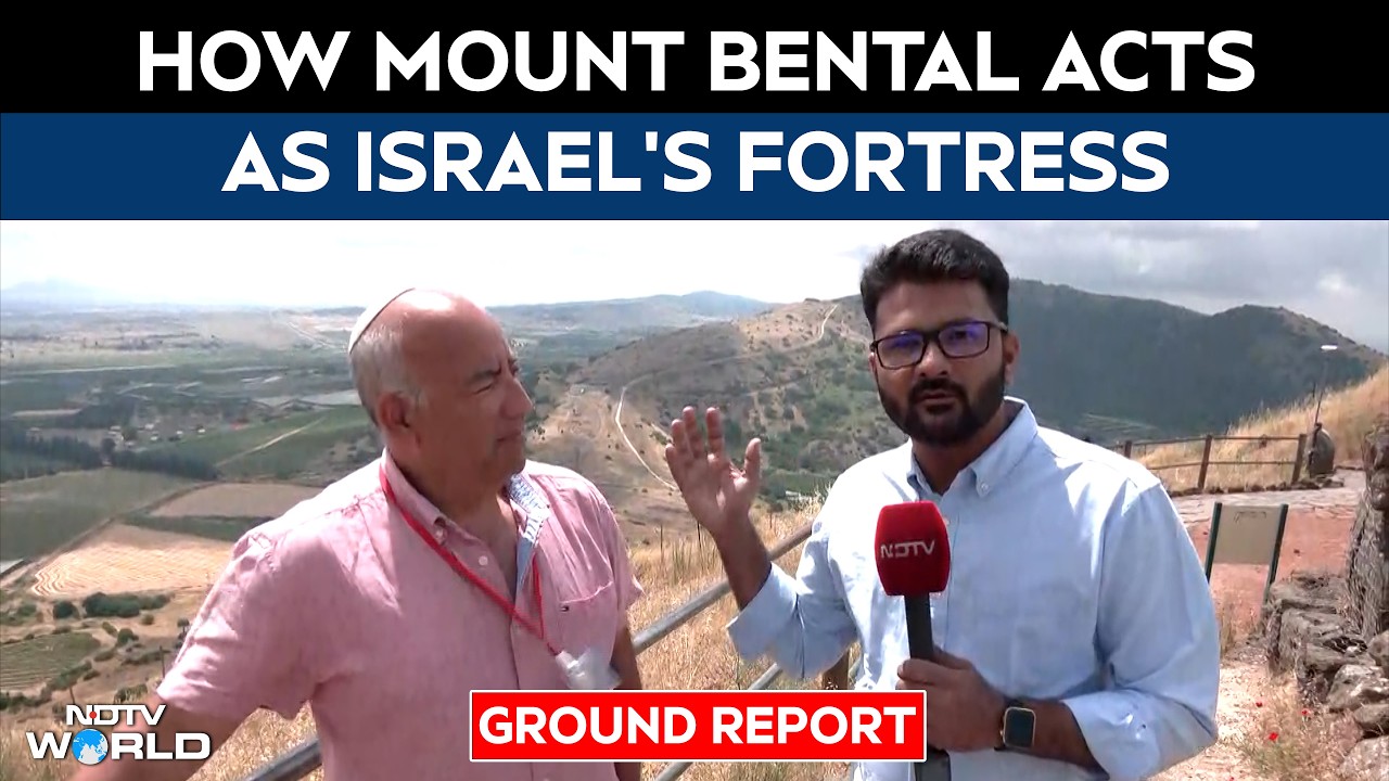 How Mount Bental Acts As Israel's Fortress On Syrian Frontier, NDTV Reports
