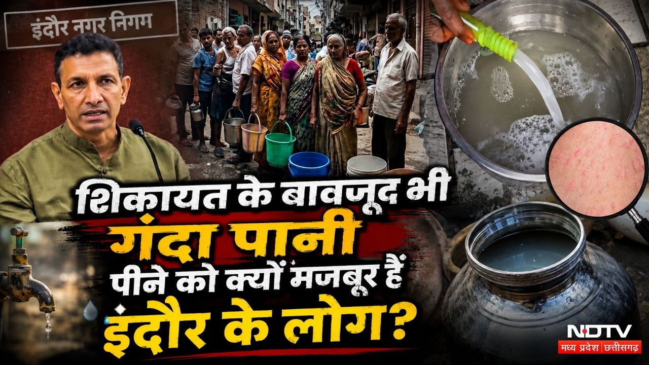 Indore में Water को लेकर क्यों हो रहा बवाल? | Jeetu Patwari | BJP Government | Congress |WaterCrisis