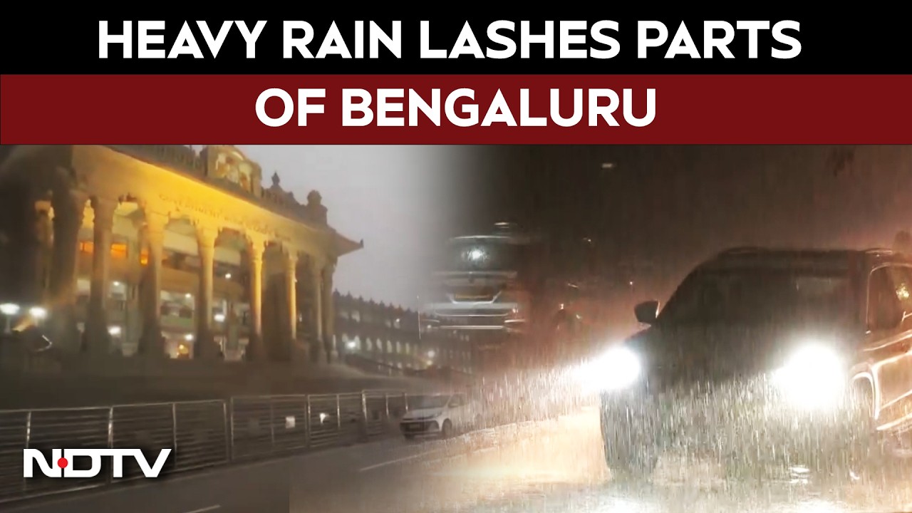 Heavy Rain Lashes Parts Of Bengaluru