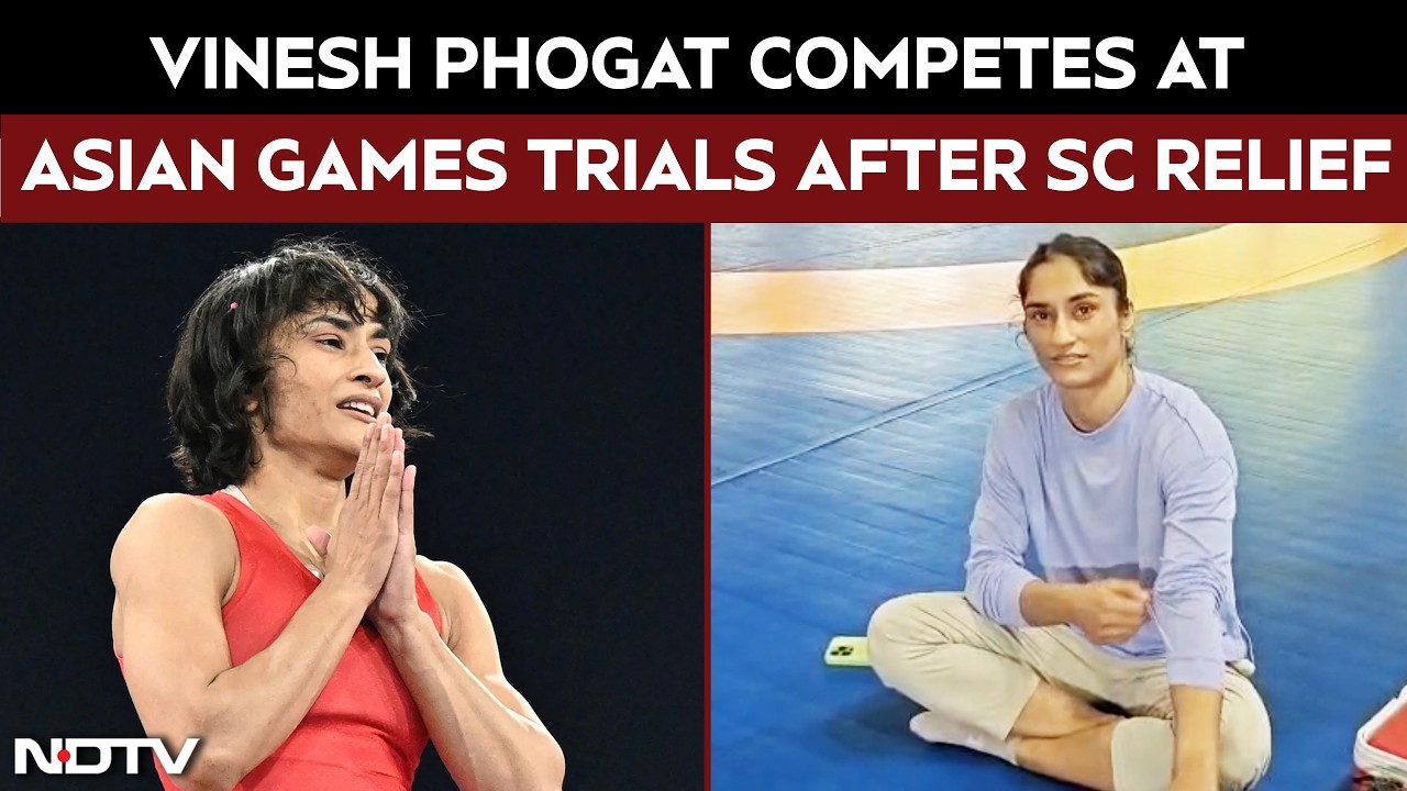 Wrestler Vinesh Phogat Competes At The Asian Games 2026 Trials After Relief By The Supreme Court