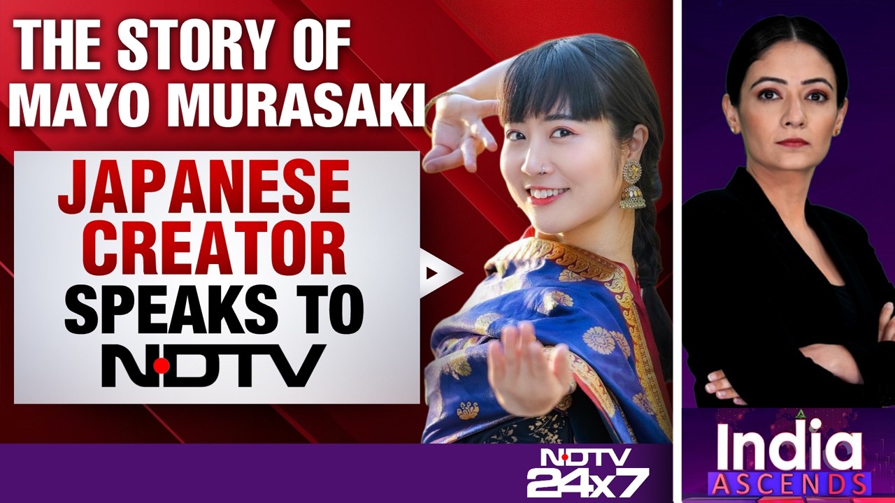 Hindi-Speaking Japanese Creator Mayo Murasaki Speaks To NDTV | India Ascends