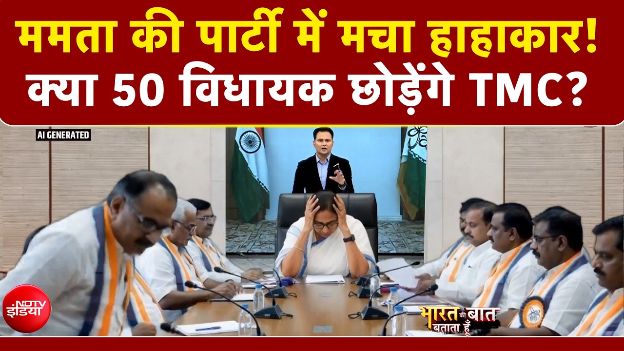 Bharat Ki Baat Batata Hoon | Mamata Banerjee की पार्टी में मचा हाहाकार! 50 विधायक छोड़ेंगे TMC?