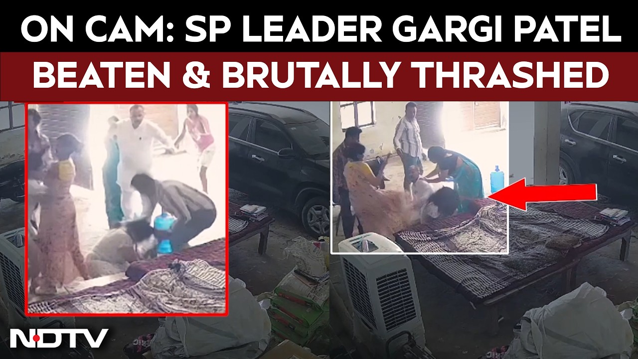 SP Leader Gargi Singh Patel Brutally Beaten With Iron Rods, Dragged By Hair