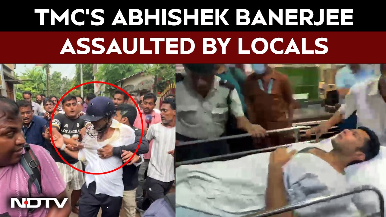 Abhishek Banerjee Faces Angry Crowd During West Bengal's South 24 Parganas Visit