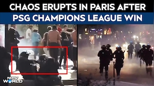 PSG Win Turns Violent In Paris | 45 Detained After Celebrations Erupt