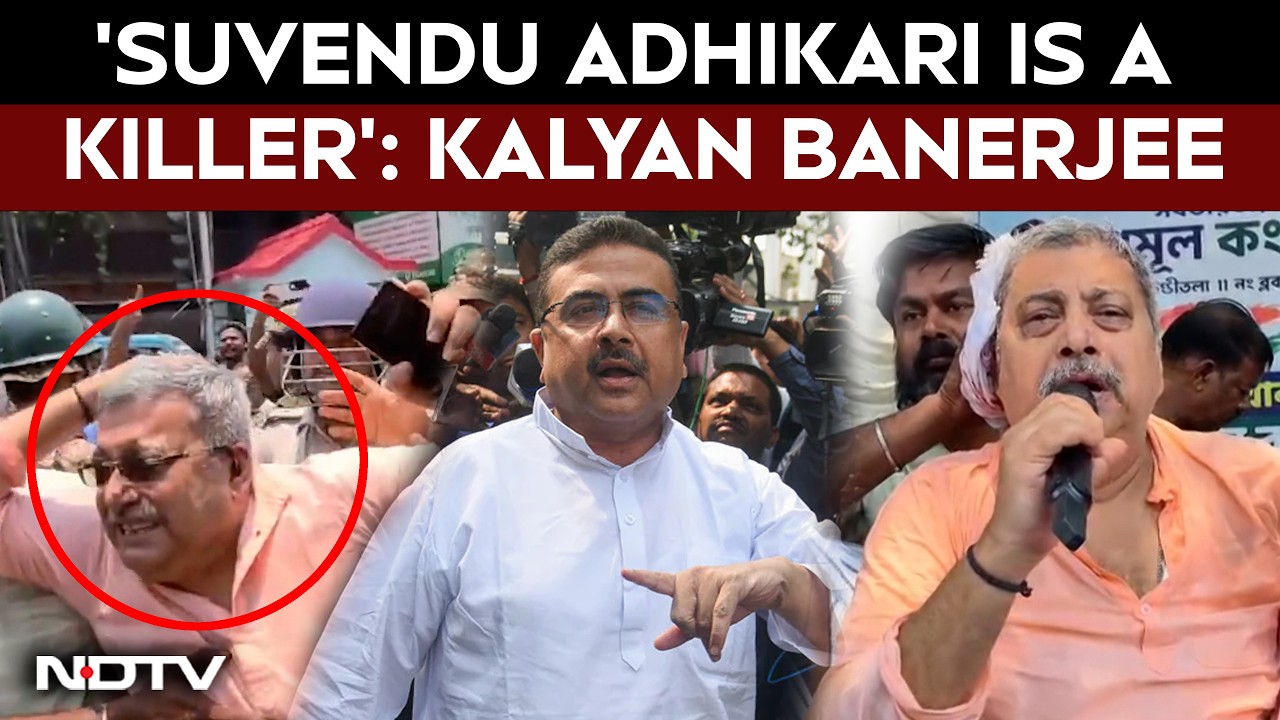 'Suvendu Adhikari Is A Killer': TMC MP Kalyan Banerjee's Explosive Charge After Assault