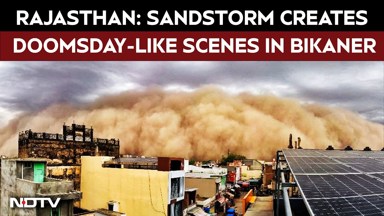 Rajasthan Sand Storm | Jaisalmer Border Regions Engulfed By Massive Sandstorm