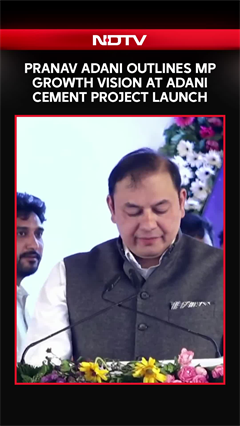 Madhya Pradesh News | Pranav Adani Outlines MP Growth Vision At Adani Cement Project Launch