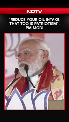 PM Modi Speech | "Reduce Your Oil Intake, That Too Is Patriotism": PM Modi