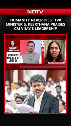 Vijay News Today | 'Humanity Never Dies': TVK Minister S. Keerthana Praises CM Vijay's Leadership