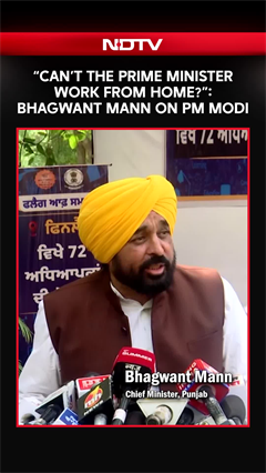 Bhagwant Mann Questions PM Modi Over Foreign Visits: &lsquo;Why Can't PM Work From Home?&rsquo;