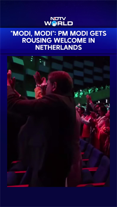 PM Modi Gets Rousing Welcome In Netherlands