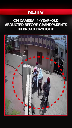 On Camera, 4-Year-Old Abducted Before Grandparents In Broad Daylight