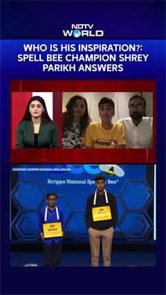 Spelling Bee 2026 Champion Shrey Parikh Reveals His Source Of Insipiration