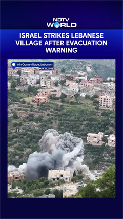 Isarel Lebanon Tensions News | Israel Warns, Then Strikes: Lebanese Village Hit in Fresh Air Raid