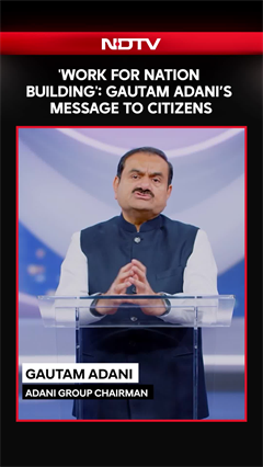 Video: 'Every Project Shapes India's Future': Gautam Adani Urges People To Work Towards Nation Building