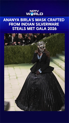 Ananya Birla's Mask Crafted from Indian Silverware Steals Met Gala 2026
