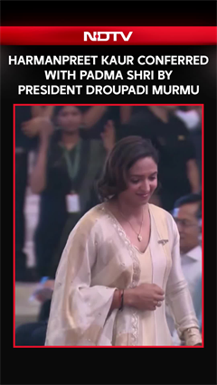 Women's Cricket Team Captain Honoured With Padma Shri Award
