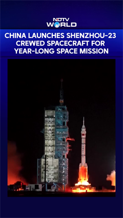 China Launches Shenzhou-23 Crewed Spacecraft For Year-Long Space Mission