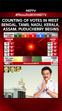 Counting Of Votes In West Bengal, Tamil Nadu, Kerala, Assam, Puducherry Begins