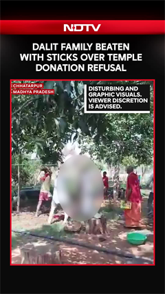 Madhya Pradesh Dalit Family Beaten With Sticks Over Temple Donation Refusal